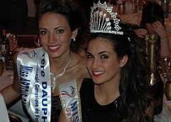 Miss Artois-Cambrsis-Hainaut, Mgane Demouveaux, a t lue 1r e dauphine de miss Nationale. REPRO LA VOIX 